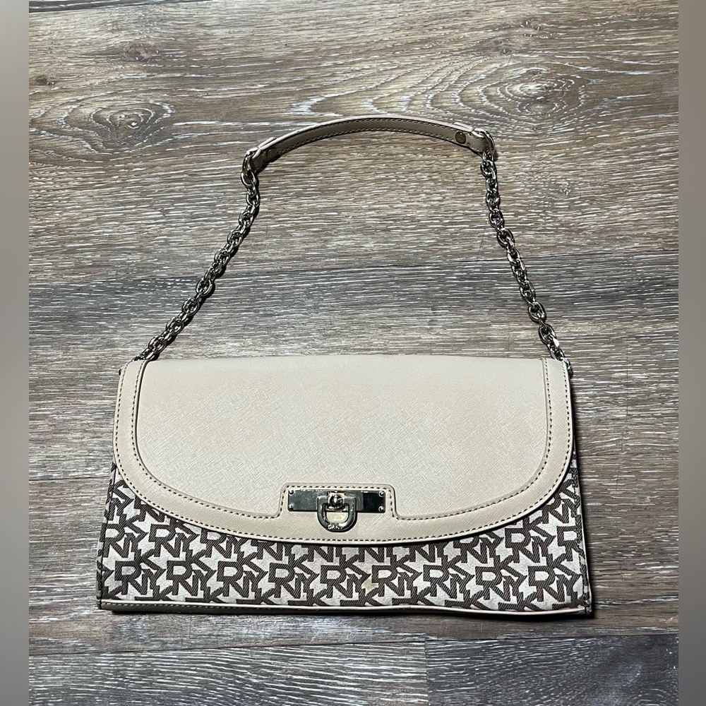 DKNY. OS. Beige Handbag